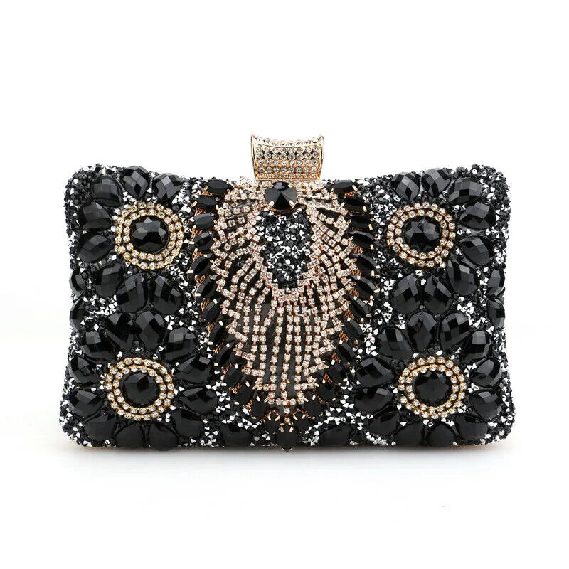 Green Tassel Women Evening Bags Shoulder Handbags For Party Holder Purse