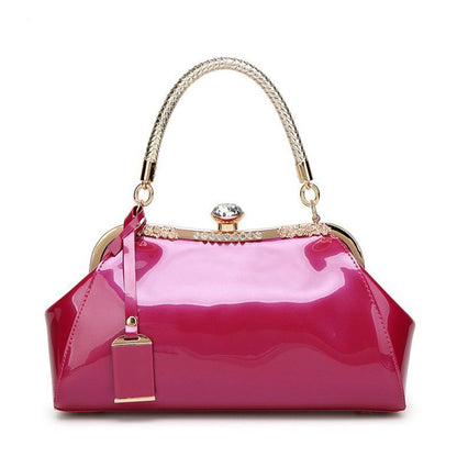 Evening Messenger Bag Handbags Patent Leather Shoulder Clutches 32*18*13 cm 1 pc