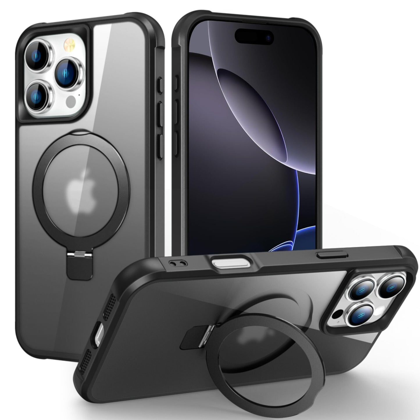 Magnetic Case for iPhone 16 15 14 13 12 11 Pro Max Plus with Mag-Safe Slim Cover
