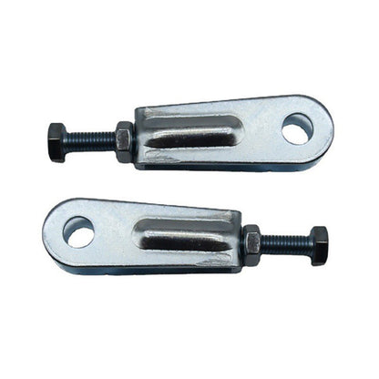 2PCS Wheel Chain Puller Adjuster Tensioner Kit For Yamaha Tri-Z YTZ250 1985-1986