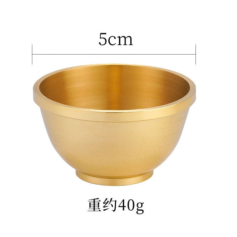 1pc New Copper Water Supply Cup Tea Cup Offering Buddha Purified Water Cup