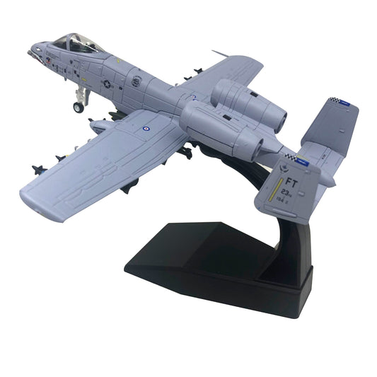 16.5cm 1/100 A-10 Attack Aircraft Thunderbolt II Fighter Alloy Plane Model b