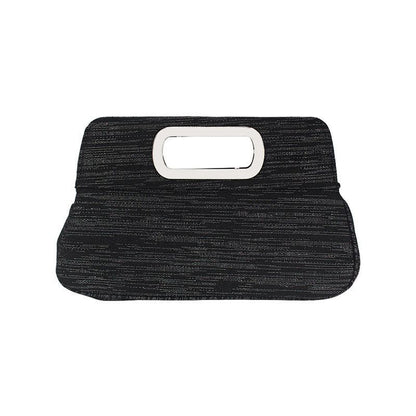 Lady Clutch Bag Popular Dumpling Shape Canvas Evening Bags 25*5*18CM 1 PC Purse