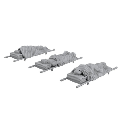 SSMODEL SSTR48916 1/48 Character Model Wounded Injured Soldier