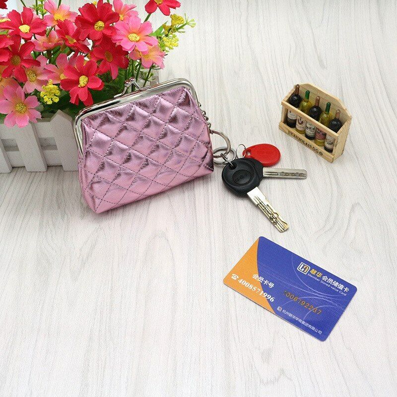 Female Pouch Bag Card Money Clutch Bag Leather Wallet Women's Small Coin Purse