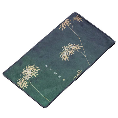 Tea Towel Tea Table Towel Rag Light Luxury Chinese Absorbent Pot Towel Tea Mat