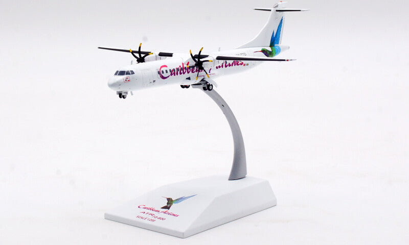 1:200 JC Wings Carribbean Airlines ATR72-600 Airplane Diecast Aircraft Model