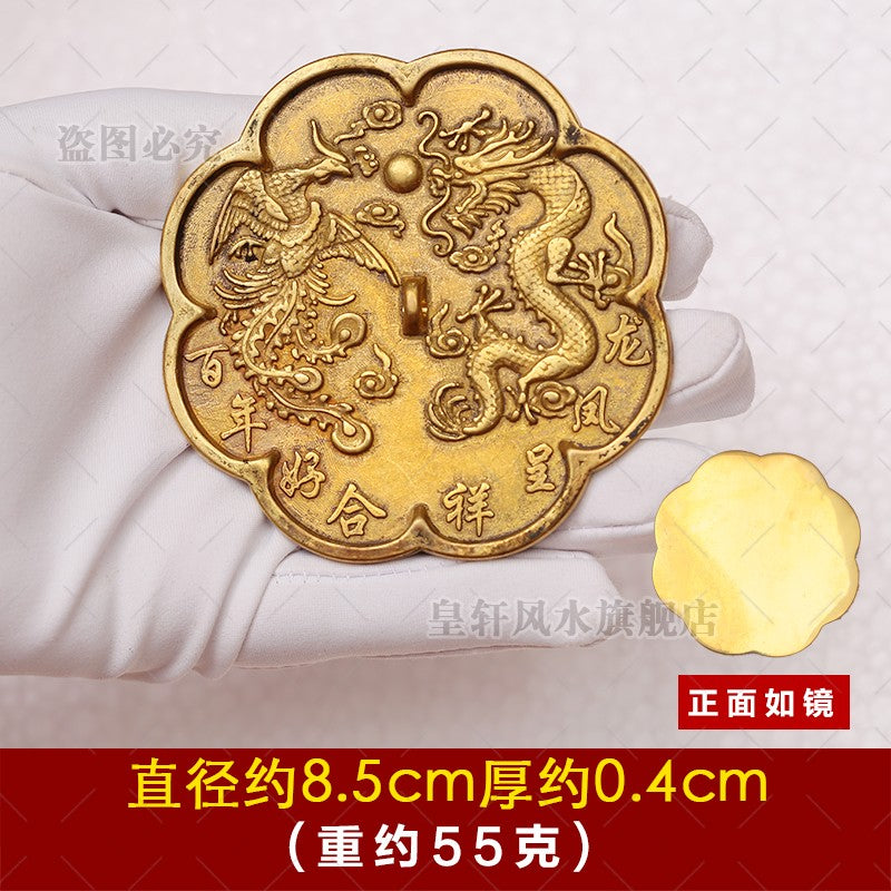 Bronze Mirror Bagua Mirror Bodhi Mirror Carry with You Small Mirror