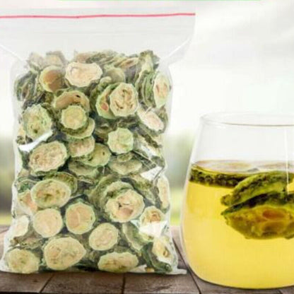 Original Dried Bitter Gourd Tea 500g Slice Squash Momordica Charantia Herbs Tea