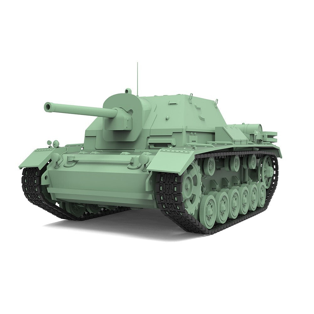 SSMODEL SS144610 1/144 Military Model Kit Soviet SU-76I Tank Destroyer WAR WoT