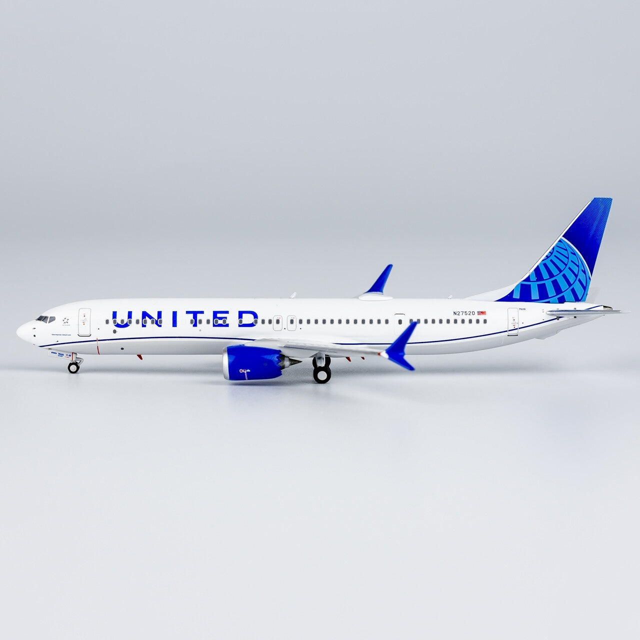 1:400 NG Model UNITED BOEING 737 MAX 9 Passenger Airplane Diecast Aircraft Model