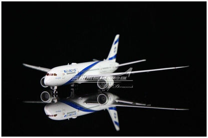 1:400 JC Wings El Al BOEING 787-8 Passenger Plane Diecast Aircraft Model