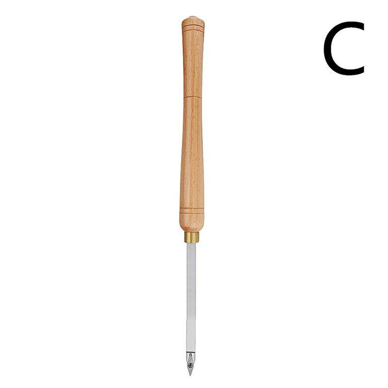 Carbide Insert Lathe Wood Turning Tool Square Shank + Handle woodworker Cutter