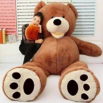 130cm~340CM Giant Big Cute Plush Stuffed Teddy Bear Toy gift (no stuffing )