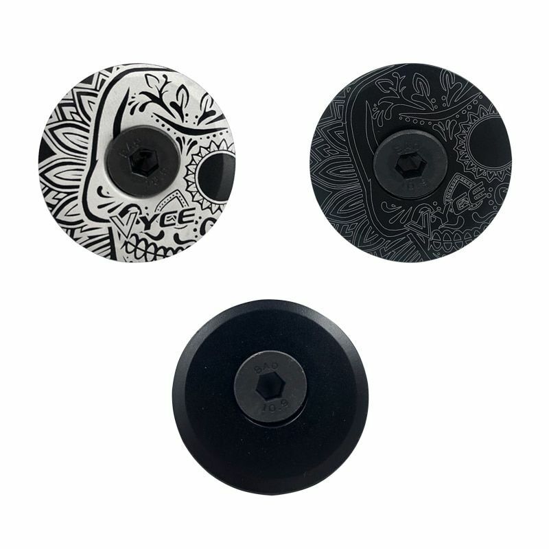 MTB Road Bike Bowl Cover Bicycle Stem Top Cap 28.6mm Fork Tube Headset Cycling