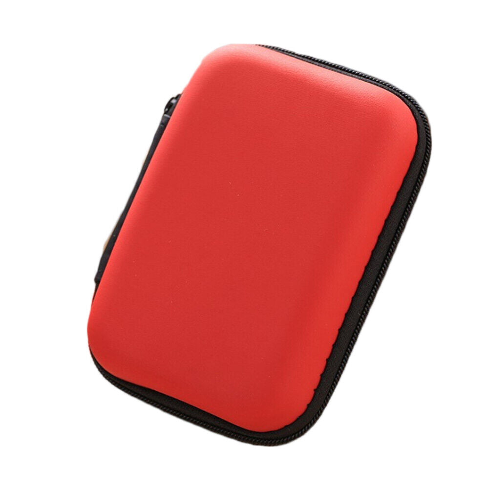 Earphone Pouch USB Data Charger Cable Organizer MINI Storage Bag Travel Case*US