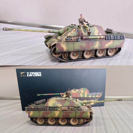 1/72 Fingertip German Cheetah Tank Destroyer No.144 With Skirt Finished Model