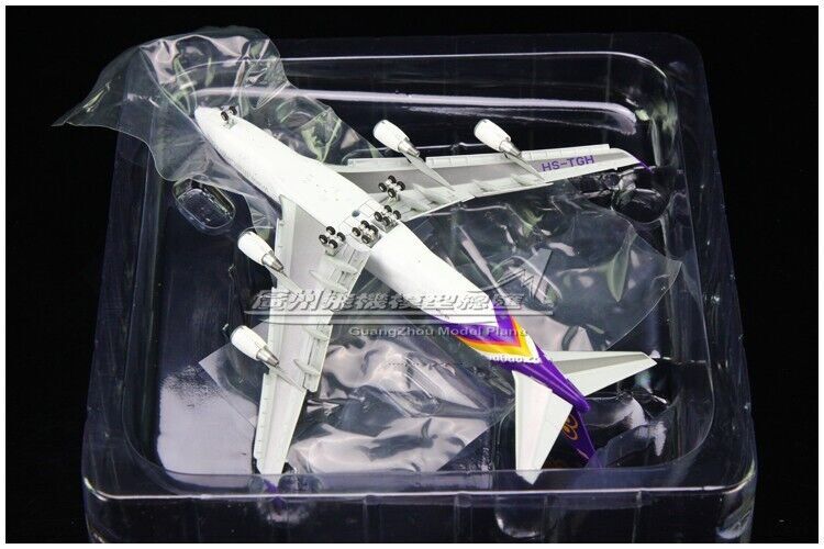 1:400 JC Wings THAI CARGO BOEING 747-400BCF Airfreighter Flap Down Diecast Model
