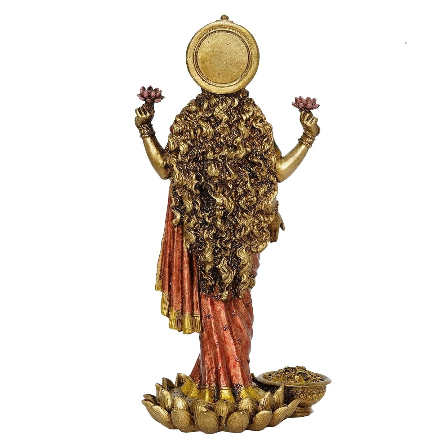 Hindu God Lord Godess Lakshmi Maa For Money & Wealth Statue Idol Figurine