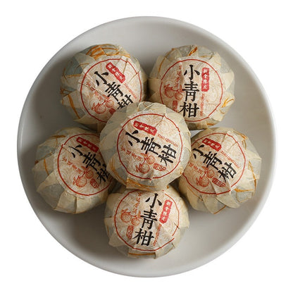 250g Small Green Mandarin Orange Pu'er Tea Ganpu Tea Chenpi Pu'er Ripe Tea
