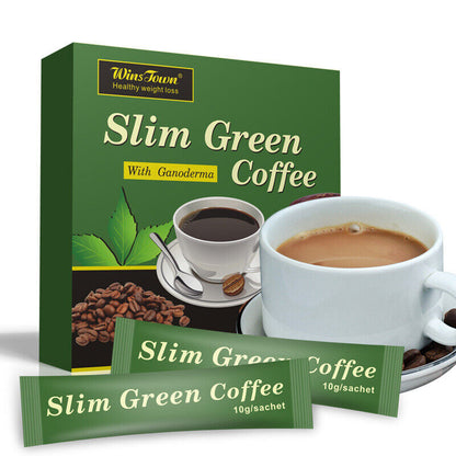 Diet Coffee Weight Loss Coffee Ganoderma Powder Slimming Instant Coffee 18 Pack