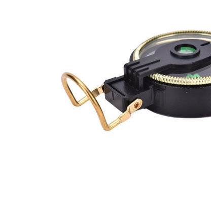 Portable Green Compass Folding Lens Multifunction Boat Dashboard Outdoor Tools