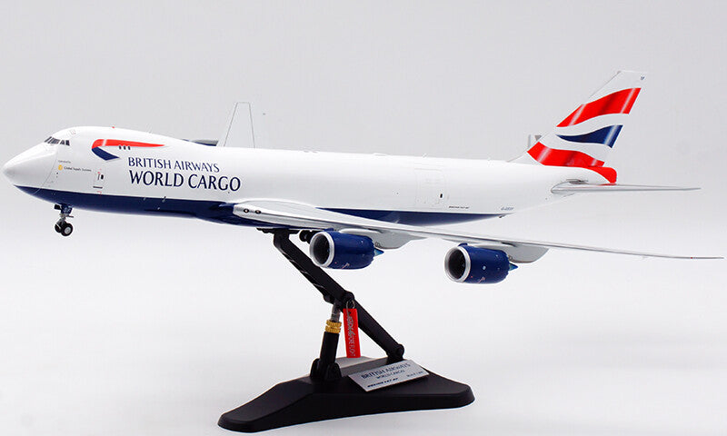 1:200 JC Wings British Airways Boeing B747-8F Airplane Diecast Aircraft Model