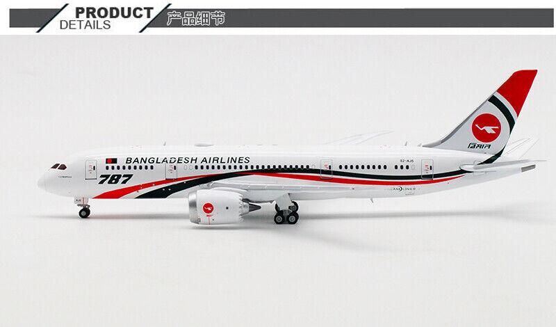1:400 JC WINGS Biman BANGLADESH AIRLINES B787-8 Passenger Airplane Diecast Model