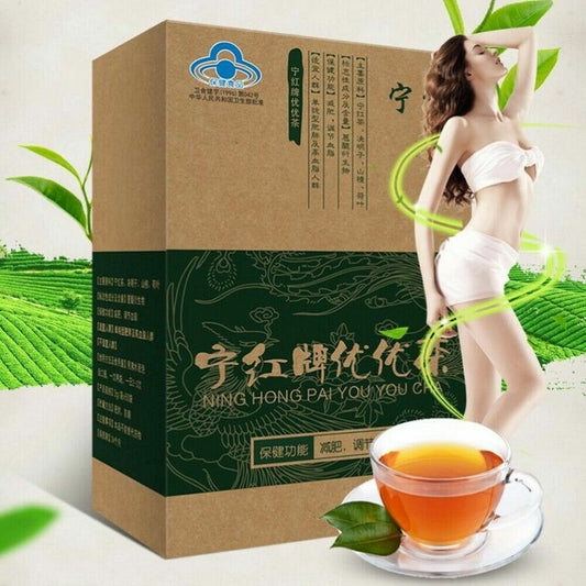 Ning Hong Slimming Tea Herbal Weight Loss Fat Burnning Tea Aroma Green Tea