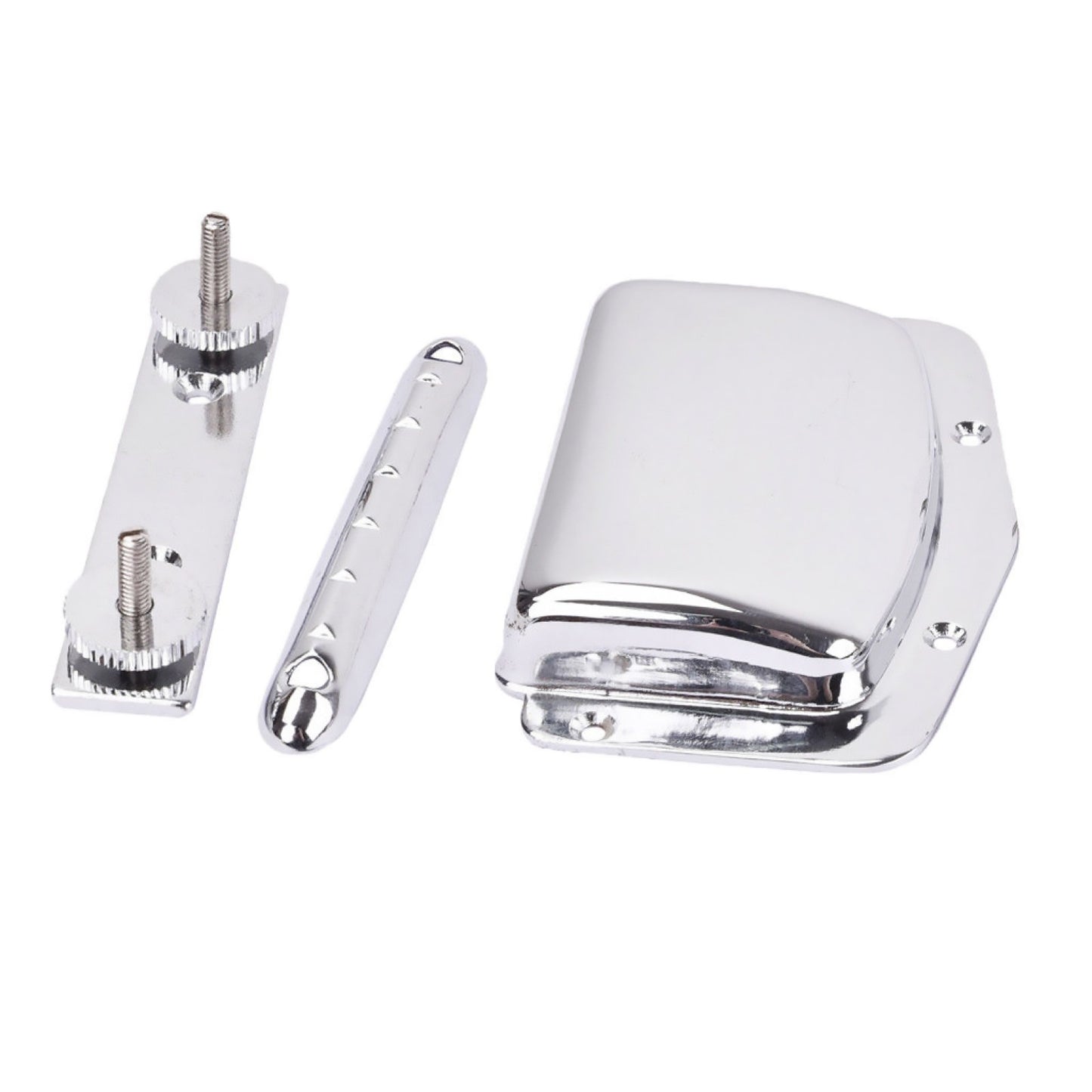 Fixed Bridge+Tailpiece Cover Protector Set For Teisco Vintage Electric Guitar