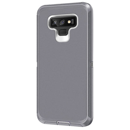 For Samsung Galaxy Note 9 Hard Heavy Duty Case Cover, Tempered Glass Protector