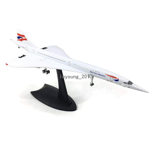 1:200 1976 Concorde British Airways Aircraft Airplane Metal Diecast Plane Model