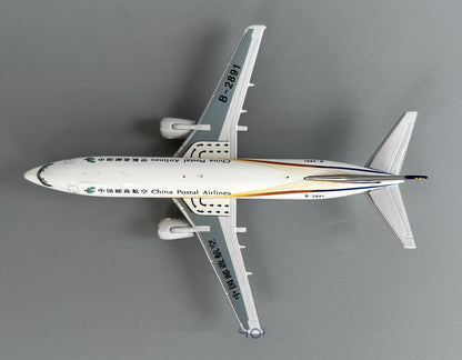 1:400 Panda China Post Airlines EMS BOEING 737-400 Plane Diecast Aircraft Model
