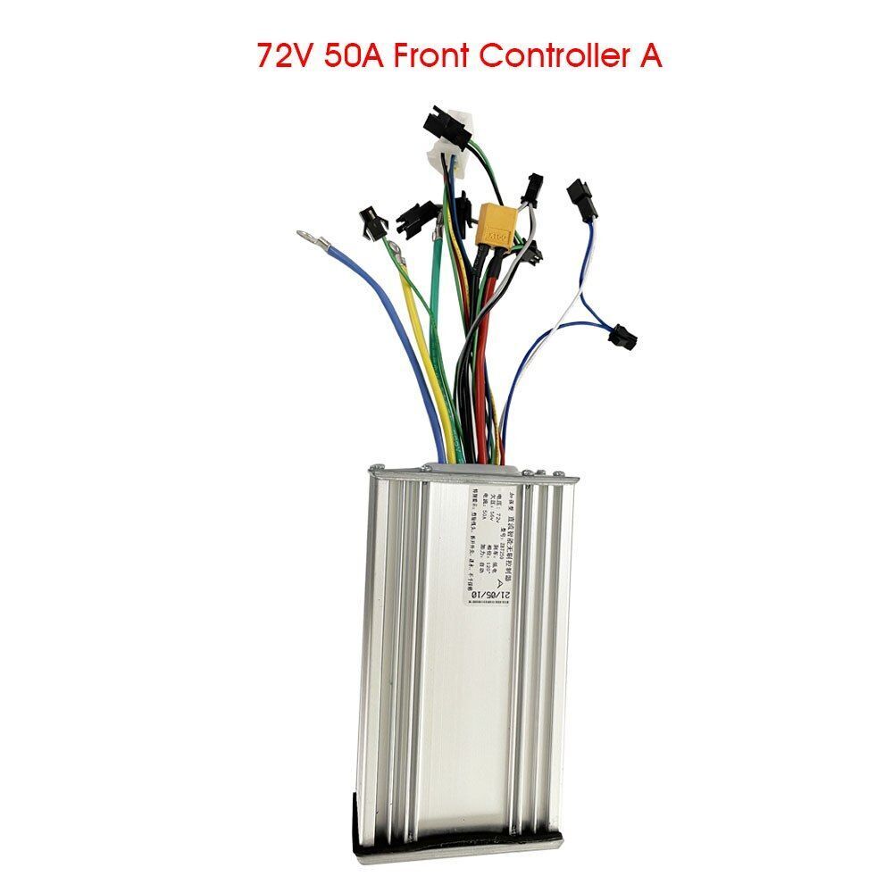 72v 50A Electric Scooter Controller 72 Dual Motor 7000/8000w Accelerator Display