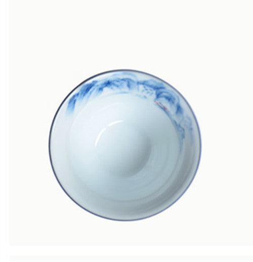 Chinese Tea Cup Jingdezhen Handpainted Tea Cups Small Kungfu Porcelain Cup Tea