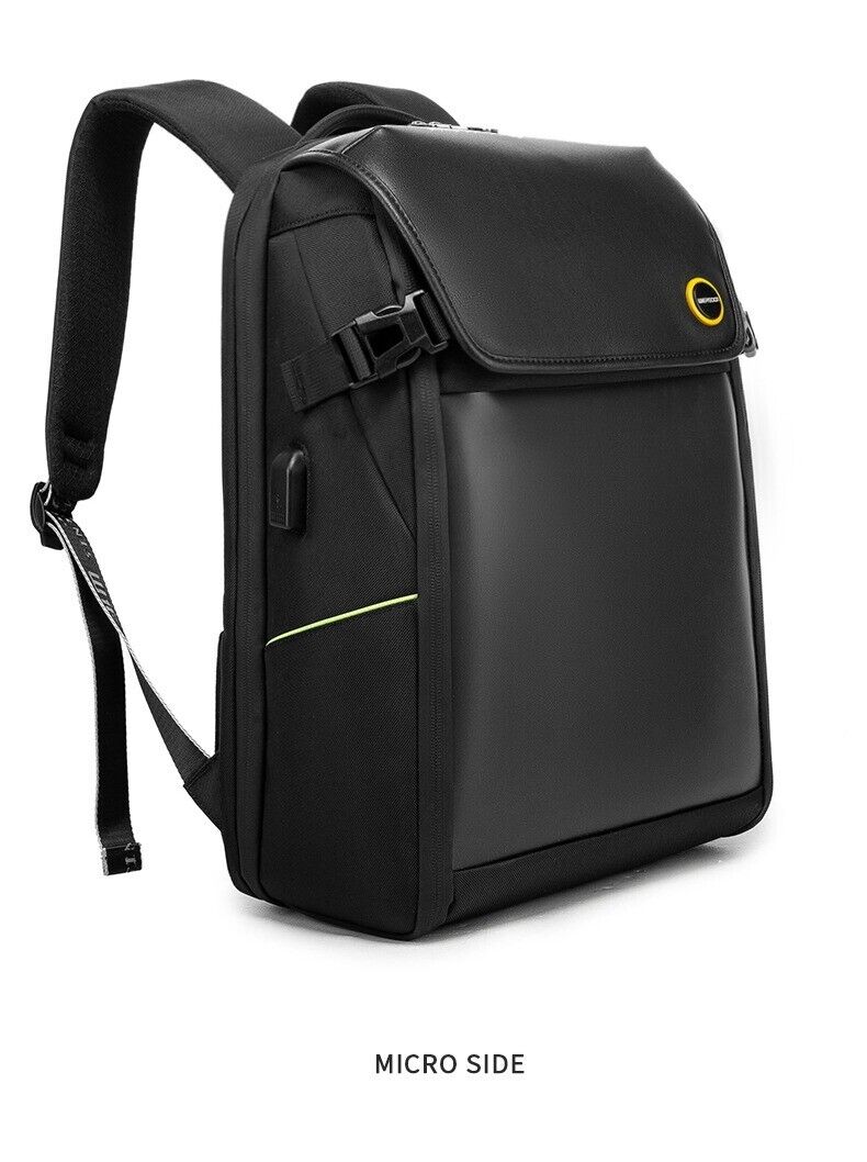 Waterproof Laptop Backpack USB Charging Travel Work School Bag for Men Women