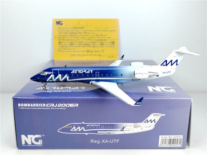 1:200 NG Model mexican airlines BOMBARDIER CRJ-200ER Airplane Diecast Model