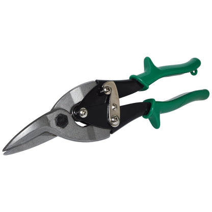 Heavy Duty Straight and Right-Cut Aviation Tin Snips Metal Cutter, 10 Inch