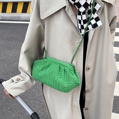 Nylon Single Shoulder Bag Fashion Cloud Bag Casual Handbag Messenger Bags Cover