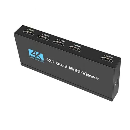 4K HDMI 4x1 1080P Multi-Viewer Seamless Quad Screen Real Time Remote Splitter t