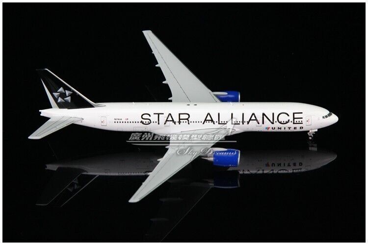 1:400 JC Wings UNITED STAR ALLIANCE BOEING 777-200ER Airplane Diecast Model