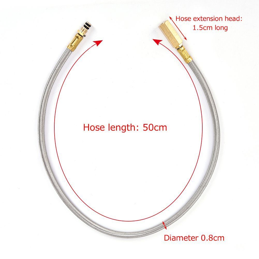 Outdoor Camping Stove Replacement Extend Tube Stove Adapter Gas Hose Extension