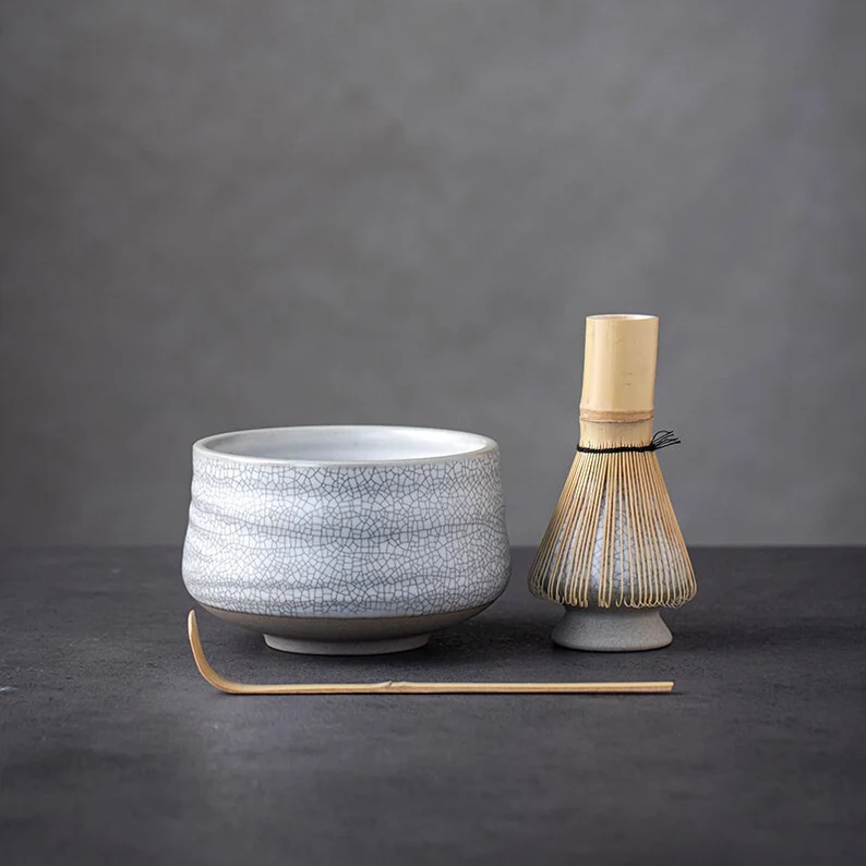 Embersceramic 4pcs/set Ceramic Matcha Set- Gift Set