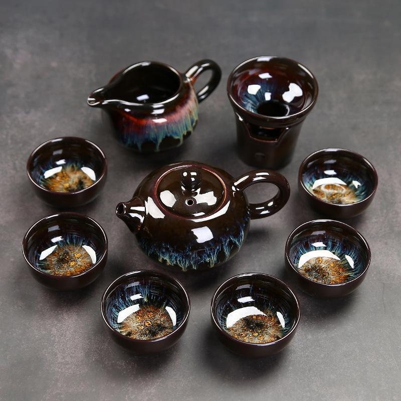 Ceramic Bowl Kung Fu Tea Set Porcelain Tea Cup Puer Oolong Tea China Teapot Cup