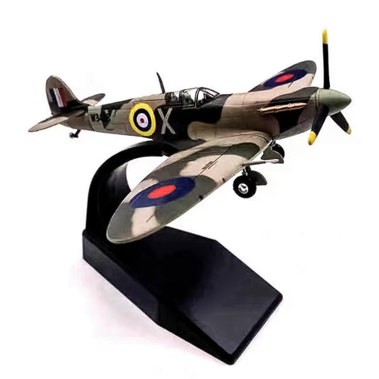 1:72 WWII UK MK Simulation Military Fighter Aircraft Model Ornaments Collection
