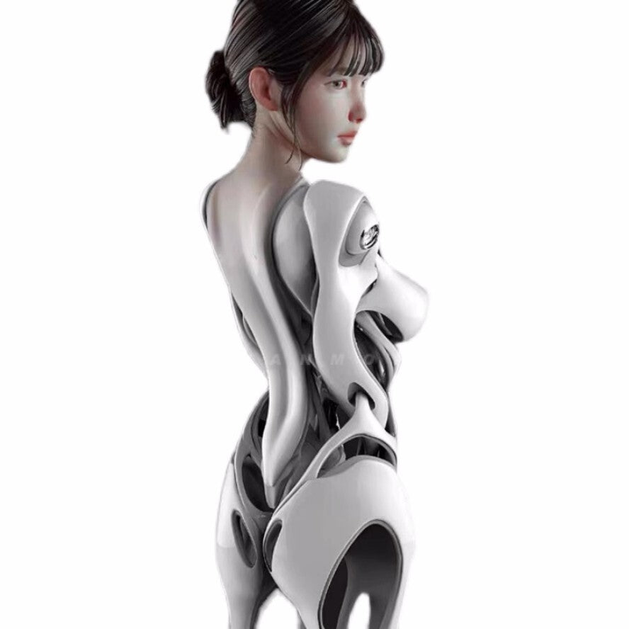 1/6 resin figures model Pure Machine Girl Unassembled Unpainted