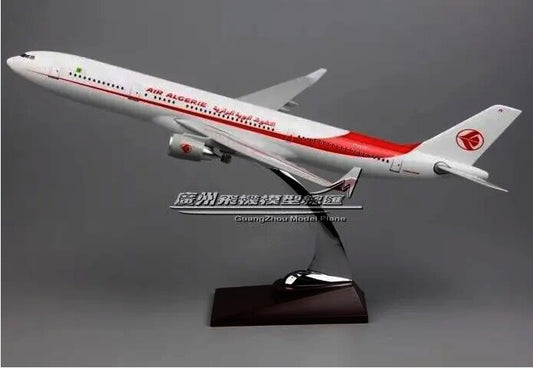 40CM Air Algerie AIRBUS A330 Passenger Airplane 7T-VJV Resin Aircrarft Model