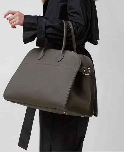 Handbag Cowhide High-Capacity Commuter Bag