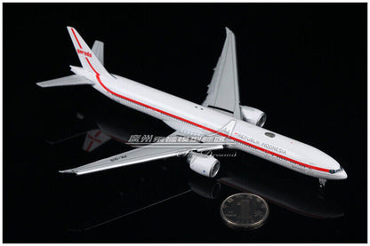 1:400 JC Wings Garuda INDONESIA BOEING 777-300ER Plane Flap Down Diecast Model