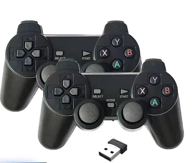 2 PCS 2.4Ghz Wireless Gamepad for Game Controller USB Joystick For PC Android TV